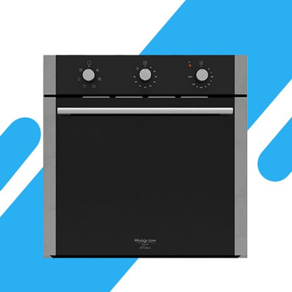 فرن كهربائي بلت إن كيتشن لاين 60 سم – سعة 66 لتر – استيل كامل – 6 وظائف طهي – باب زجاج وسيخ دوار – موديل – FE6V063AGD.DTFF.E
