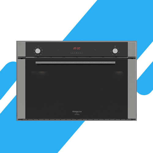 فرن كهرباء بلت إن كيتشن لاين ديجيتال كريستال أسود 90 سم مع 2 مروحة توزيع حراري و9 وظائف طهي – سعة 125 لتر – موديل – FE9VV092EGF.DTFF.E
