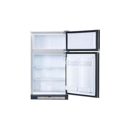 ثلاجة ميني بار باساب – 146 لتر – بابين – تبريد فعال – لون فضي - موديل - FG200