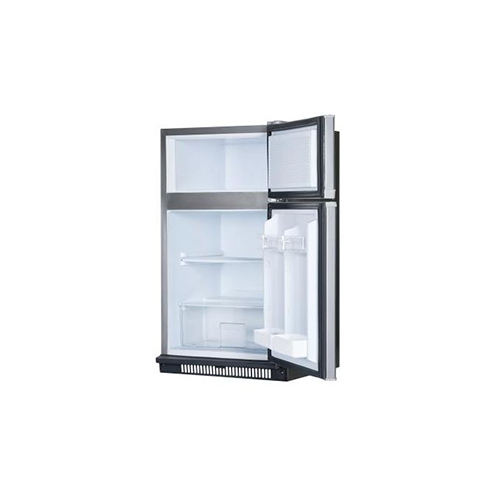 ثلاجة ميني بار باساب – 146 لتر – بابين – تبريد فعال – لون فضي - موديل - FG200