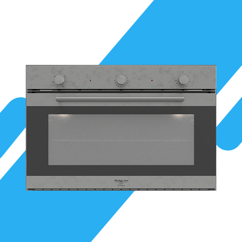 فرن بلت إن غاز وشواية غاز 90 سم استانلس ستيل – كيتشن لاين الإيطالية – موديل - FGG9V043AXN.UOCA.E