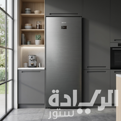 ثلاجة/فريزر رأسي 2 في 1 جورينيا 592 لتر صافي إنفرتر ستانلس ستيل – موديل - FN8191OX
