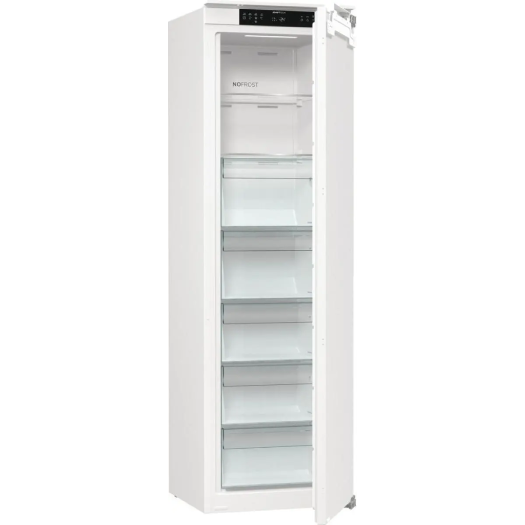 ديب فريزر بلت إن جورينيا (Gorenje) 235 لتر نوفروست بموتور إنفرتر وتقنية AdaptTech ومفصلات Door to Door – موديل FNCI517E62WF