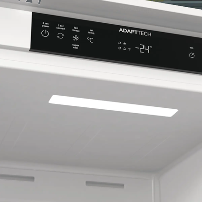 ديب فريزر بلت إن جورينيا (Gorenje) 235 لتر نوفروست بموتور إنفرتر وتقنية AdaptTech ومفصلات Door to Door – موديل FNCI517E62WF