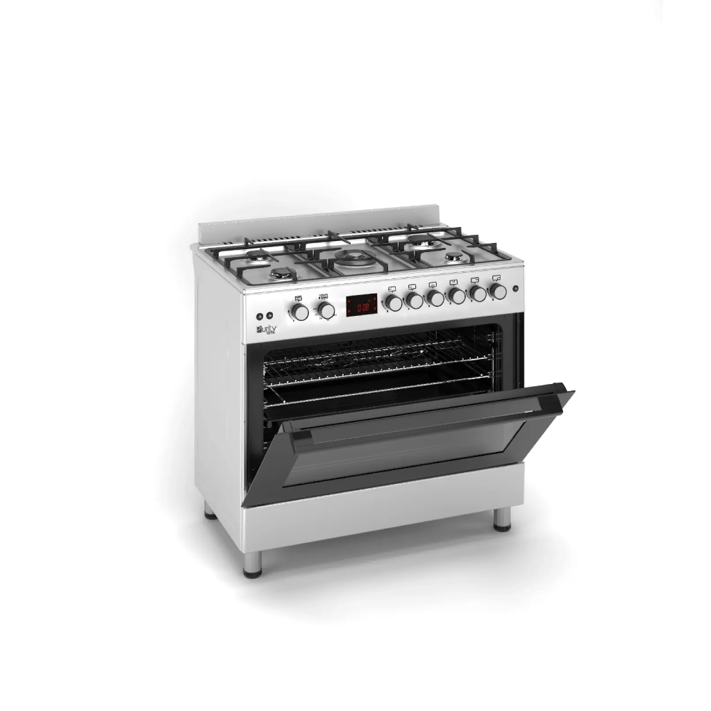 Purity 90cm Freestanding Gas Cooker, Full Safety – FRGG9050 – 120L Capacity with Italian Components (SABAF)