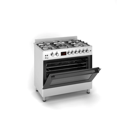 Purity 90cm Freestanding Gas Cooker, Full Safety – FRGG9050 – 120L Capacity with Italian Components (SABAF)