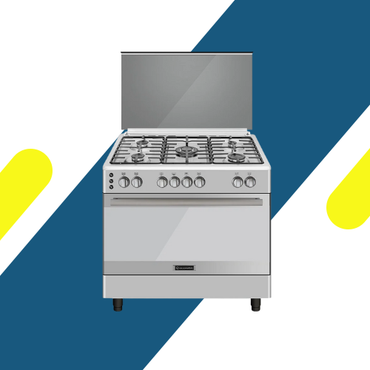 بوتاجاز إيكوماتيك كامل غاز 90 سم ecomatic FS9304MM