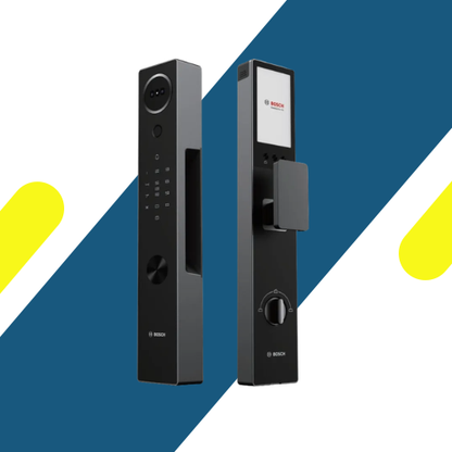 قفل باب ذكي بوش – Bosch FU30PLUS 3D Face Cat Eye – كاميرا 2MP وإنتركم نشط
