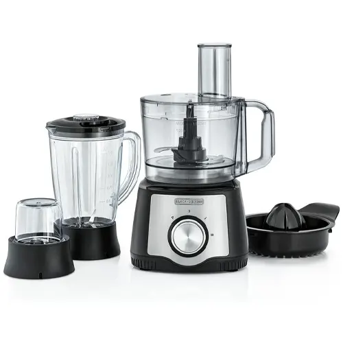 ماكينة تحضير أطعمة بلاك أند ديكر FX650 – 600 وات – 29 وظيفة – وعاء 3.5 لتر + خلاط 1.5 لتر