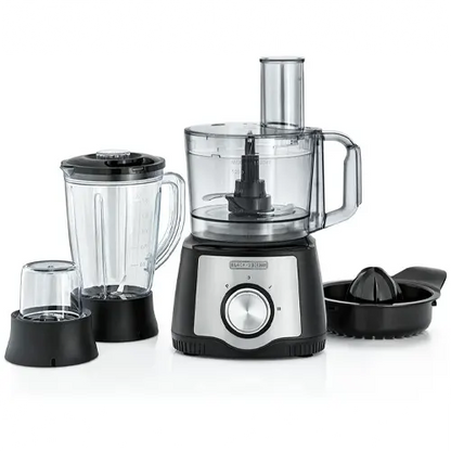 ماكينة تحضير أطعمة بلاك أند ديكر FX650 – 600 وات – 29 وظيفة – وعاء 3.5 لتر + خلاط 1.5 لتر