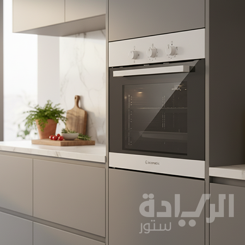 فرن إيكوماتيك بلت إن غاز شواية غاز مقاس 60سم 67 لتر ـ ستانليس - موديل - G6404T