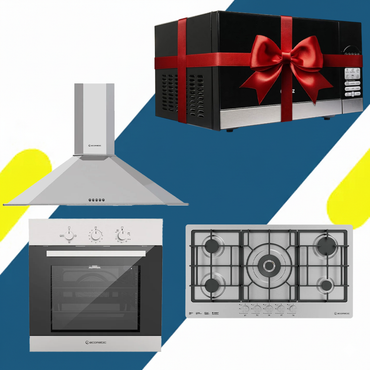 عرض حصري (فرن إيكوماتيك G6404T + مسطح إيكوماتيك S973C + شفاط إيكوماتيك H9206RB) + ميكروويف جالانز بشواية D90D25AP-H7 (BLACK) "هدية" 🎁