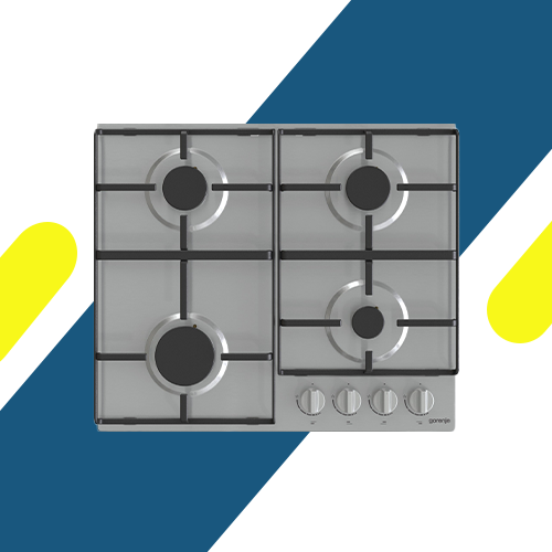 بوتاجاز غاز بلت إن جورينيا 60 سم، 4 شعلات، ستانلس ستيل – موديل – G640EX