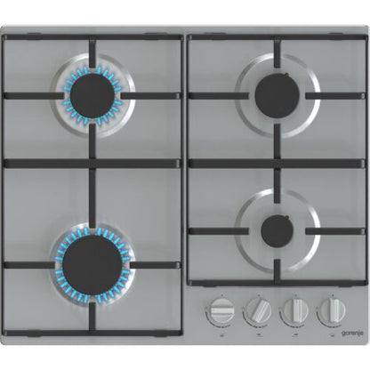 بوتاجاز غاز بلت إن جورينيا 60 سم، 4 شعلات، ستانلس ستيل – موديل – G640EX