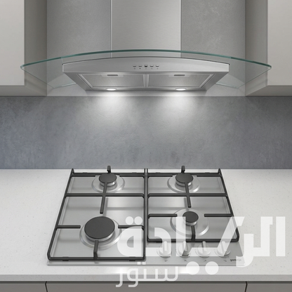 بوتاجاز غاز بلت إن جورينيا 60 سم، 4 شعلات، ستانلس ستيل – موديل – G640EX