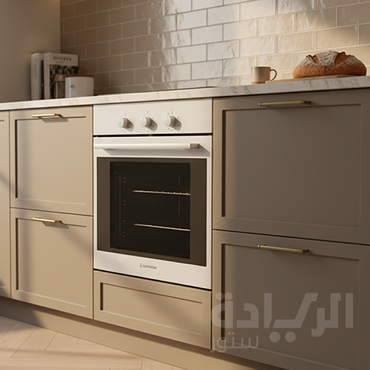 فرن بلت إن غاز إيكوماتيك 60 سم - سعة 67 لتر – استانلس ستيل – شواية غاز - موديل - G6414T