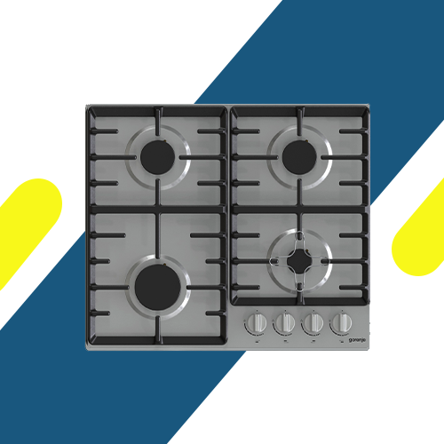 بوتاجاز غاز بلت إن جورينيا 60 سم، 4 شعلات، ستانلس ستيل – موديل – G641X