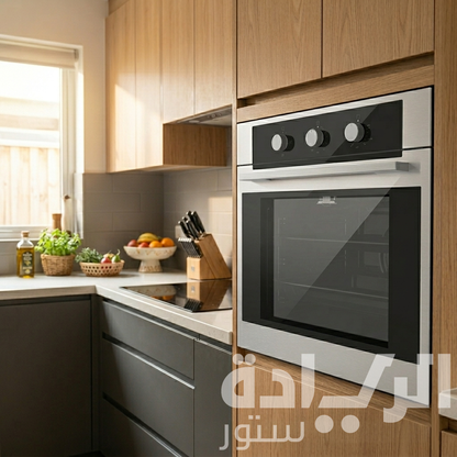 Ecomatic 60 cm Gas Built-in Oven - Gas Grill - Cooling Fan - Stainless Steel - 67 Liters - Model - G6424T