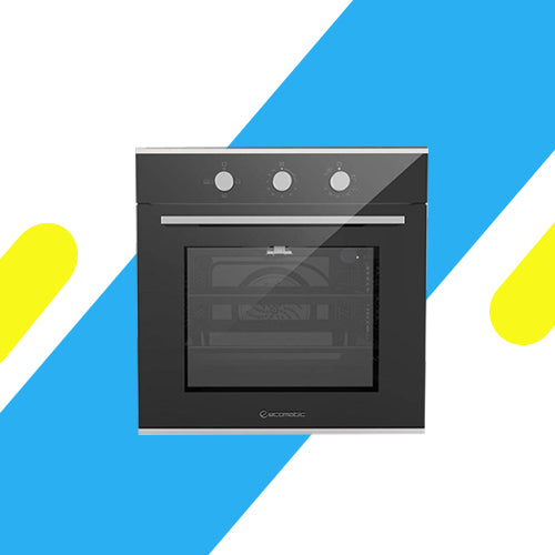 فرن غاز بلت إن إيكوماتيك مع شواية 67 لتر – 60 سم – أسود - موديل – G6444GT