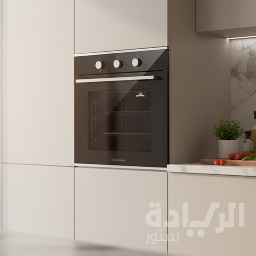 فرن غاز بلت إن إيكوماتيك مع شواية 67 لتر – 60 سم – أسود - موديل – G6444GT