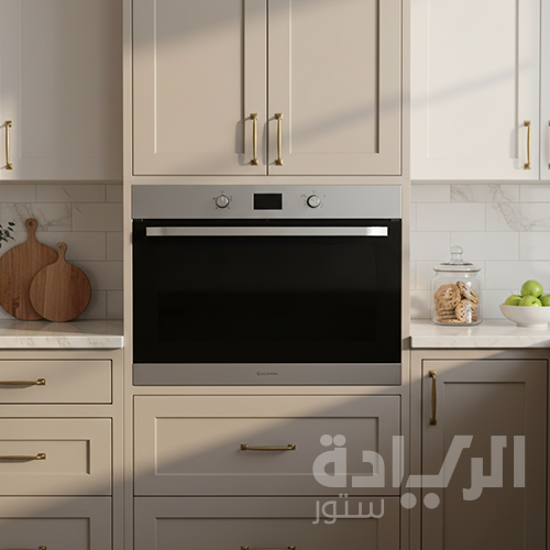 فرن بلت إن غاز إيكوماتيك 90 سم – استانلس ستيل – 105 لتر – مروحة كونفكشن – شواية غاز – Soft Close - G9504TDX