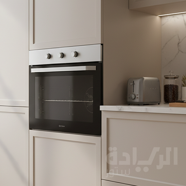 فرن بلت إن غاز إيكوماتيك 90 سم استانلس ستيل – 105 لتر – شواية غاز وكونفكشن - موديل - G9504T