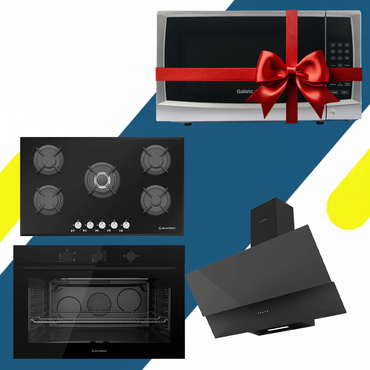 عرض حصري (فرن إيكوماتيك G9604GT + مسطح إيكوماتيك S907RC + شفاط إيكوماتيك H9106MRB) + ميكروويف جالانز بشواية P70H20AP-ST(SILVER) "هدية" 🎁
