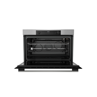 فرن بلت إن إيكوماتيك 90 سم غاز استنلس ديجيتال بالمروحة وشواية غاز - سعة 120 لتر - موديل - G9604TDX