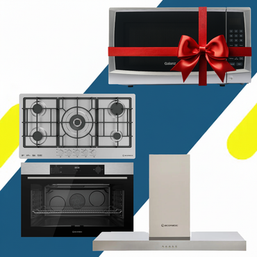 عرض حصري (فرن إيكوماتيك G9604TDX + مسطح إيكوماتيك S993XLC + شفاط إيكوماتيك H910TB) + ميكروويف جالانز بشواية P70H20AP-ST(SILVER) "هدية" 🎁