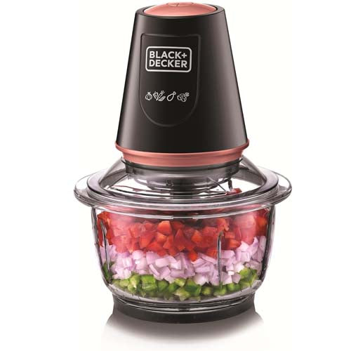 مفرمة خضروات بايركس - 400 وات - 1.2 لتر - من بلاك آند ديكر - موديل GC430