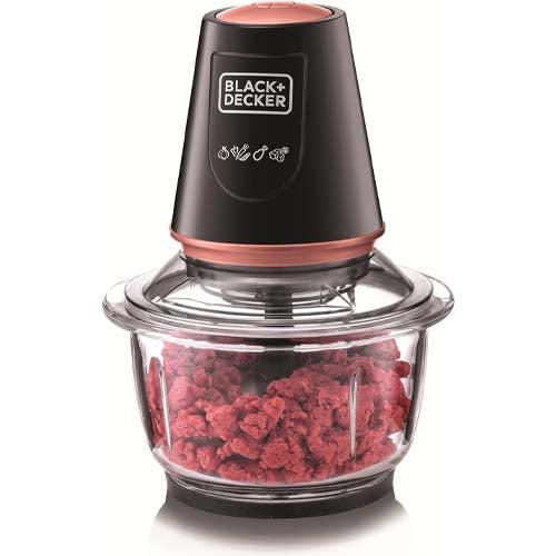 مفرمة خضروات بايركس - 400 وات - 1.2 لتر - من بلاك آند ديكر - موديل GC430