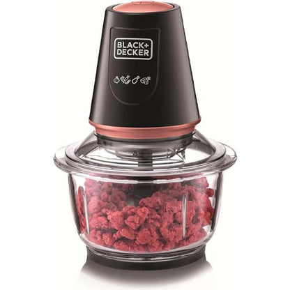 مفرمة خضروات بايركس - 400 وات - 1.2 لتر - من بلاك آند ديكر - موديل GC430