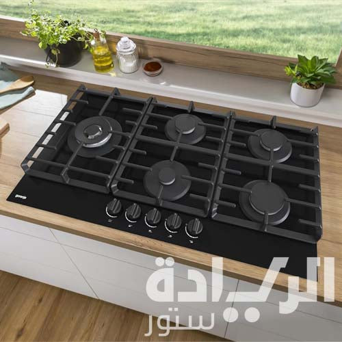 بوتاجاز بلت إن غاز جورينيا زجاج سيراميك 90 سم – شعلة ووك – إشعال ذاتي – شبكات – موديل – GCW951B