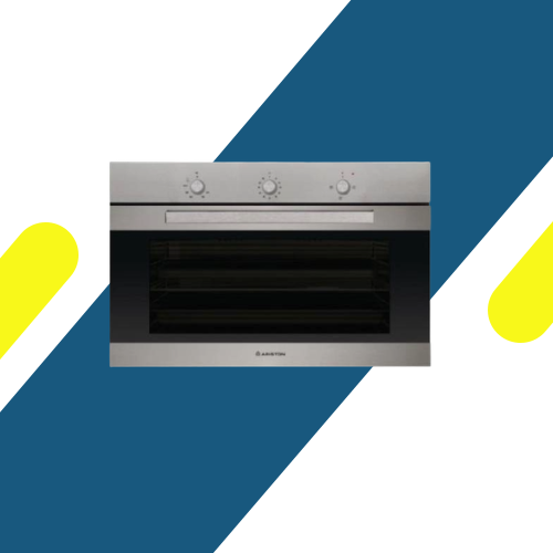 فرن غاز بلت إن اريستون 90 سم – 106 لتر (Ariston) – GESM 53 IX A 30 – شواية كهرباء