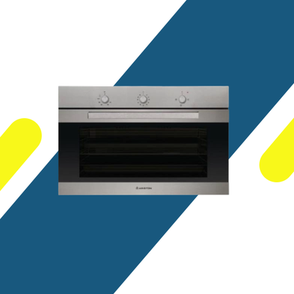 فرن غاز بلت إن اريستون 90 سم – 106 لتر (Ariston) – GESM 53 IX A 30 – شواية كهرباء