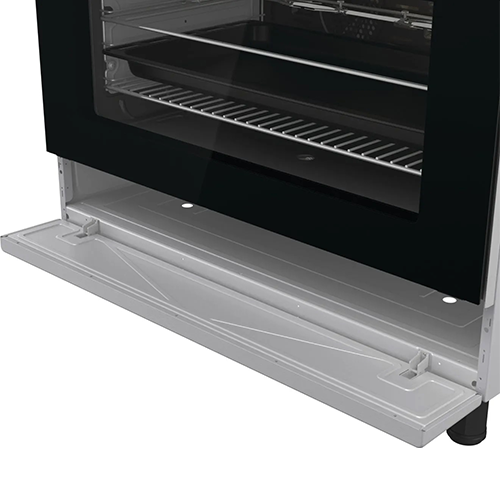 بوتاجاز كامل غاز جورينيا 90 سم غاز - فضي – 5 شعلة – فرن غاز 110 لتر – موديل - GGI9C21X