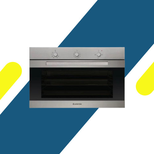 فرن غاز بلت إن اريستون 90 سم – 105 لتر (Ariston) – GGSM 53 IX A 30 – غاز بالكامل