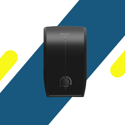 سخان مياه فوري بومان 11 كيلو أسود ديجيتال Boman.