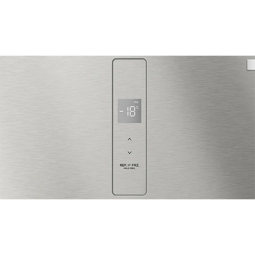 فريزر رأسي بوش نوفرست - سعة 238 لتر، 5 درج، 2 رف، شاشة ديجيتال، سيلفر - موديل - GSN33ALEE8