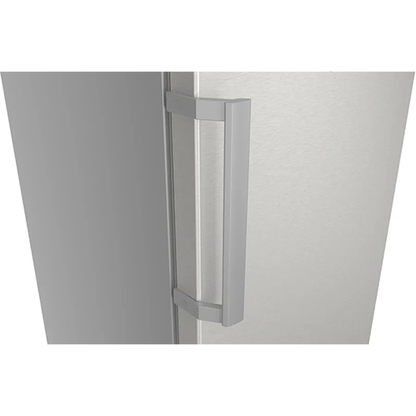 فريزر رأسي بوش نوفرست - سعة 238 لتر، 5 درج، 2 رف، شاشة ديجيتال، سيلفر - موديل - GSN33ALEE8