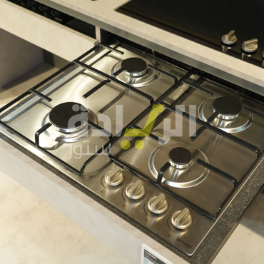 بوتاجاز غاز بلت إن جورينيا 60 سم، 4 شعلات، ستانلس ستيل – موديل – GW641X