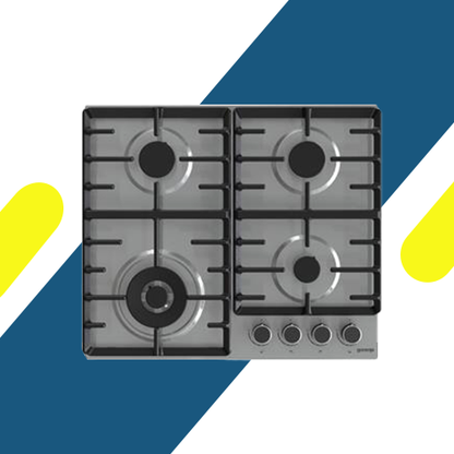 بوتاجاز بلت إن غاز جورينيا 60 سم – 4 شعلات – ستانلس ستيل – موديل – GW642ABX