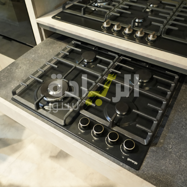 بوتاجاز بلت إن غاز جورينيا 60 سم – 4 شعلات – زجاج أسود أنيق – موديل – GW642AB