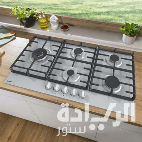 بوتاجاز بلت إن غاز جورينيا 90 سم – 5 شعلات – استانلس ستيل – موديل – GW951X
