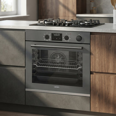 Levon 60cm Built-in Electric Oven, 86 Liters – Model 2675-13-GR