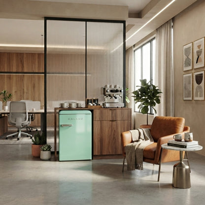 ثلاجة ميني بار جالانز 97 لتر ديفروست – Galanz Mini Bar Retro Series