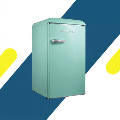 ثلاجة ميني بار جالانز 97 لتر ديفروست – Galanz Mini Bar Retro Series