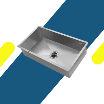 حوض هانز 80 سم، H-80-46، حوض ستانلس 304، أحواض هانز مصر، سعر حوض هانز 80 سم، الريادة ستور، حوض مطبخ عازل للصوت.