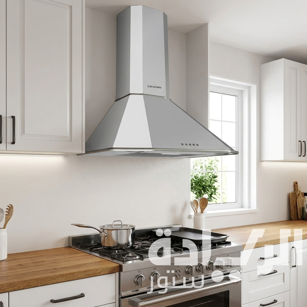 Ecomatic Pyramid Kitchen Hood 60 cm - Stainless Steel 650 m3/hour - Model -H6206RB