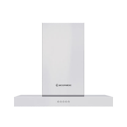 ايكوماتيك شفاط حرف T مقاس 60 سم ـ ستانليس ستيل قوة 1000 م3/ساعة H6210OB